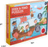 Seek & Find Puzzles - Pirate Treasure Hunt - Kid's Pirate Themed Play Oriented Puzzle - Uncover 8 Hidden Secret Pictures Using The Included Magic ...