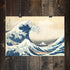 The Great Wave off Kanagawa by Katsushika Hokusai Poster Print. 24in Tall X 36in Wide. 10mil PVC-Free, Environmentally Friendly Print. #6113B-24x3...