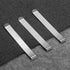 Stainless Steel Sewing Clips (Set of 12) with 3-Inch Measurements Stamped on The Clips for Holding Fabric and Marking Lengths When Sewing Fabrics...