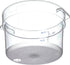 Carlisle FoodService Products Storplus Round Food Storage Container with Stackable Design for Catering, Buffets, Restaurants, Polycarbonate (Pc), ...