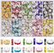 600 pcs 8mm Spacer Beads for Crafting, 10 Colors Rondelle Spacer Beads Box, Fancy Sparkle Crystal Rhinestone Spacer Loose Beads for Necklace Brace...