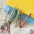 Jxueych 7Pcs Halloween Weekday Pens Glitter Pen with Funny Sayings Vibrant Passive Fancy Ballpoint Pens Cute Gifts for Colleagues Office Supplies ...