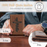 Christian Art Gifts Genuine Leather Wallet for Men RIFD Blocking Multi-purpose Slots Single-section Billfold Card Holders Quality Classic Brown Le...