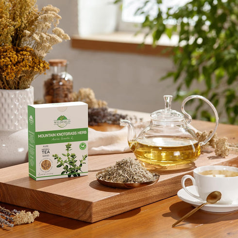 1.8 oz. Mountain Knotgrass Tea Dried Cut Herb Mountain Knotgrass Herbal Tea (Aerva Lanata) - 50g Polpala Pol-pala Pol pala Pol Pola Herb Tea...