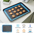 2PCs GUY DREAM Perforated Silicone Baking Mat 11-4/5" x 15-3/4" - Eclair Mat for Baking - Steaming Mesh For Half Size Cooking Sheet - Non-Stick Re...