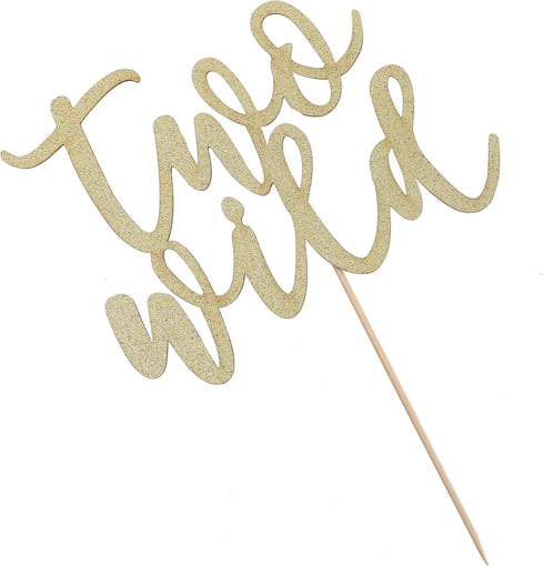 Two Wild Birthday Cake Toppers-two Cake Toppers, Two Wild Party Decorations, Baby Shower Photo Props, Photo Studio Photo Props, Smash Cakes....