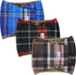 Premium Male Dog Wraps - High Absorbency Male Dog Diapers (Pack of 3) - Washable Belly Band for Male Dogs Incontinence and Puppy Training (Plaid, ...