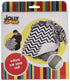 Jolly Jumper Infant Car Seat Veil, Chevron Grey, One Size...