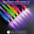 30PCS Invisible Ink Pens with UV Light Party Bag Fillers for Boys and Girls, Spy Pens Set, Magic Pen Disappearing Ink Pen for Kids, UV Pen for Wri...
