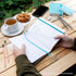 Pentalic 4" x 6" Pocket Sketchbook Traveler Journal, 160 Pages, Turquoise...