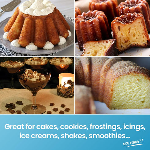LorAnn Oils Rum Bakery Emulsion: Realistic Flavor, Ideal for Enhancing Boozy Notes in Baked Goods, Gluten-Free, Keto-Friendly, Extract Alternative...