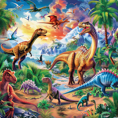 Jigsaw Puzzles for Kids Ages 4-6 6-8 8-10-Dinosaur Puzzle 200 Pieces Relax Kids Puzzles Ages 5-8 10-12 -Learning Educational Toys Gift for Boys an...