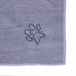 My Doggy Place - Super Absorbent Microfiber Towel - Dog Bathing Supplies - Microfiber Drying Towel - Washer Safe - Violet with Paw Print - 45 x 28...