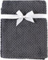 Hudson Baby Unisex Baby Plush Waffle Blanket, Charcoal, One Size...