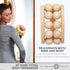 Gaiam Relax Massage Ball Roller - Handheld Wooden Total Body Massager for Back, Neck, Foot, Calf, Leg, Arm | Deep Tissue Massager Relief for Sore ...