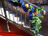 Christmas Tree Royal Blue Tinsel Garland Metallic Streamers Celebrate a Holiday Hanukkah Party Happy New Year Party Ceiling Hanging Decorations In...