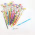 7" DIAMOND Shaped Multicolor Ink GEL PEN (24 PACK) For Writing, Drawing, Notes...