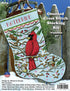 Design Works Crafts Cardinal Counted Cross Stitch Stocking Kit...
