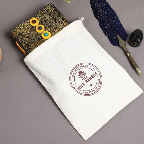 Star and Stone Embossed Antique Handmade Vintage Leather Deckle Edge Paper Journal for Men & Women, Daily Notebook Diary, Writing Pad for Artist, ...