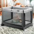 Chicco Lullaby Playard Sheets - Grey Diamond 2-Pack | Grey/White...