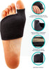 Brison Metatarsal Pads for Women and Men Ball of Foot Cushion - Gel Sleeves Cushions Pad - Fabric Soft Socks for Supports Feet Pain Relief - 2 Pai...
