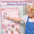 ATHENA FUTURES Potty Training Chart for Toddler, Girls, Sticker Chart for Potty Training, 4 Week Reward Chart, Certificate, Instruction Booklet, R...