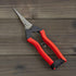 Garden Shears 7.2” Sharp Japanese Stainless Steel Blade, Precision Pointed Hand Garden Scissors for Trimming, Harvesting, Spring Loaded Lightweigh...