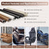 KING MOUNTAIN Leather Repair Patch,16 x 60 Inches self Adhesive Leather Repair tape for Damaged Leather Furniture, Sofa Seating,Car Seats, Leather...