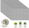 18pcs Flower Pot Hole Mesh Pad, 11.8x7.8 Inch Planter Mesh Drainage Screen, DIY Drainage Netting Pot Bottom Grid Mat Keep Soil from Flowing Away...