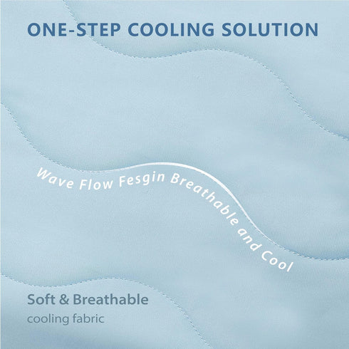 Pet Cooling Blankets & Sleeping Mat- Reversible Washable Durable Dog Bed Cover, EZ Clean. Perfect Indoors, Outdoors or in The Car.(XLarge, Blue-Bl...