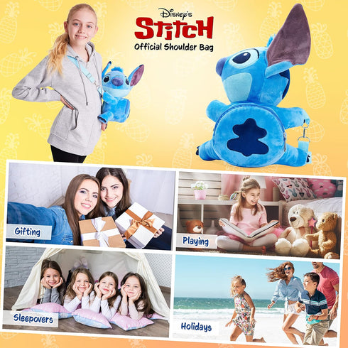 Disney Stitch Bags for Women Teenagers Minnie Mouse Handbag Shoulder Bag 3D Crossbody Bag Stitch Gifts...
