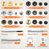 Alritz 120 Set Leather Snap Fasteners Kit, 12.5mm Metal Button Snaps Press Studs with 4 Setter Tools, 6 Color Leather Snaps for Clothes, Jackets, ...