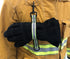 LINE2design Firefighter Glove Strap - Emergency Rescue Turnout Gear Heavy Duty Reflective Gloves Safety Leash - First Responders EMTs Construction...