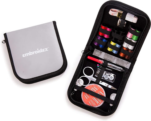 Embroidex Sewing Kit - Home, Travel & Emergencies - Quality Notions, Scissor & Thread - Great Gift...