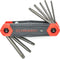 Crescent 8 Piece Folding Torx® Dual Material Key Set - CHKFT8...