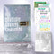 100 Envelopes Money Savings Challenge, A5 Budget Binder with Cash Envelopes and Combination Lock, Sparkling Leather Book to Save $5,050, Secure Bi...