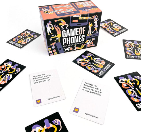 Game of Phones - What Will You Share Next? Card Game...