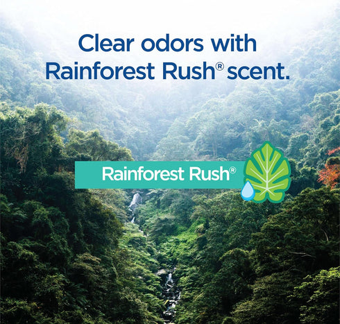 Clorox ToiletWand, Disinfecting Wand Refill Heads - Rainforest Rush, 10 Count (Package May Vary)...