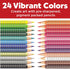Faber-Castell Grip Colored EcoPencils - 24 Pack Colored Pencils, Pre-Sharpened...