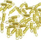 Clasps - 100 Pieces 4 x 15 mm - Barrel Screw Type Clasp - Perfect for Jewerly Making - with Kare & Kind® Retail Packaging (Gold)...