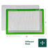 Precision Fusing Mat (12" x 18") Includes No-Slip/Nonstick mat with See-Through Design for Appliqué Creation, and Teflon Coated Pressing Sheet - A...