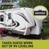 Hopkins Towing Solutions 08526 Never Fade Two Way Graduated Level, Black...