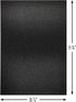 YZH Crafts Glitter Cardstock Paper,No-Shed Shimmer Glitter Paper, DIY Party Deco, 8 Inch X 12 Inch, 10 Sheets, A4 Size (Black)...