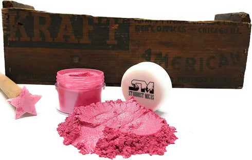 Pigment Powder Cosmetic Grade Colorant for Makeup, Soap Making, Epoxy Resin, DIY Crafting Projects, Bright True Colors Stable Mica Batch Consisten...