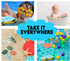 4 Origami Boats, Bath Toys for Toddlers, Bathtub Toddler Toys for 1 2 3 4 Year Old Boys Girls Gifts, Baby Bath Tub Pool Water Toys, Cute Floating ...