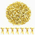 600pcs Metal Brads Paper Fasteners Round Brass Fasteners Split Pins for Kids Crafts School Projects, Scrapbooking, Office, DIY Supplies 0.47x0.3in...
