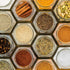 Cornucopia Brands Mini Hexagon Glass Jars (1.5oz, 48-Pack); Tiny Hex Jars w/Gold Lids for Spices, Gifts, Party Favors, DIY and More, 3-Tablespoon ...
