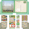 Scrapbook Customs Themed Paper and Stickers Scrapbook Kit, Washington Vintage, 12 inch by 12 inch...