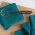 Now Designs Ripple Kitchen Dishcloth, Set of 4, Peacock Green...