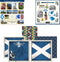 Scrapbook Customs Themed Paper and Stickers Scrapbook Kit, Scotland Sightseeing...